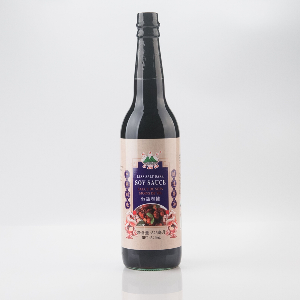 Less Salt Dark Soy Sauce 625mL