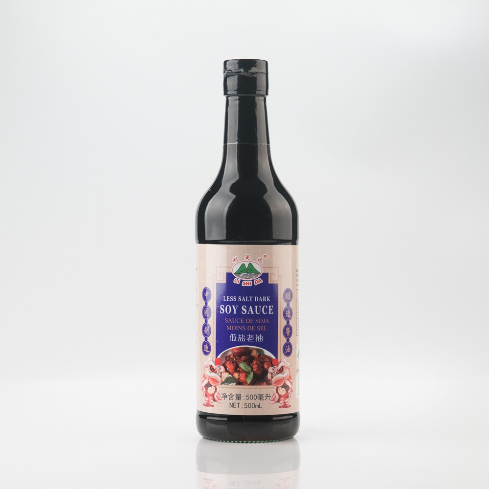 Less Salt Dark Soy Sauce 500mL